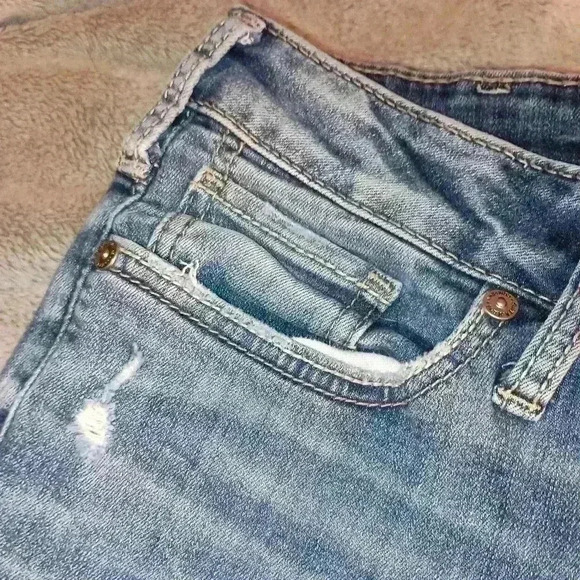 Silver jeans Suki Slim Skinny Western blue jeans 33x27. - Picture 3 of 8